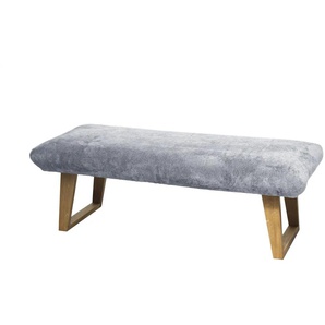 Woodford Polsterbank  ohne Rücken Colette ¦ grau ¦ Maße (cm): B: 140 H: 50 T: 50.0