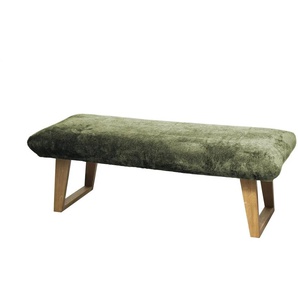 Woodford Polsterbank ohne Rücken Colette - grün - Materialmix - 160 cm - 50 cm - cm 50,0 | Möbel Kraft