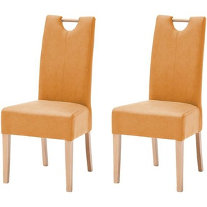 Woodford Polsterstuhl  2er-Set Mable - gelb - Materialmix - 47 cm - 99 cm - 59 cm | Möbel Kraft