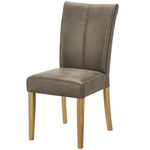 Woodford Polsterstuhl Alina - braun - Materialmix - 48 cm - 97 cm - cm 60,5 | Möbel Kraft