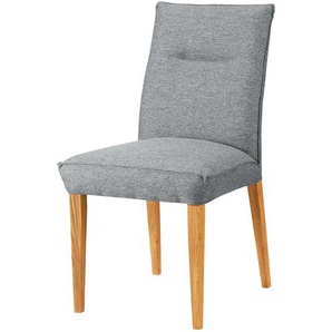 Woodford Polsterstuhl  Athena ¦ grau ¦ Maße (cm): B: 51,5 H: 91 T: 64