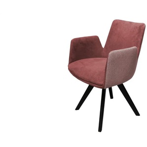 Woodford Polsterstuhl Badin - rot - Materialmix - 57,5 cm - 82,5 cm - cm 55,5 | Möbel Kraft