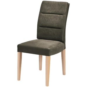 Woodford Esszimmerstuhl mit Steppung im Rücken Badu ¦ braun ¦ Maße (cm): B: 51 H: 98 T: 65.0