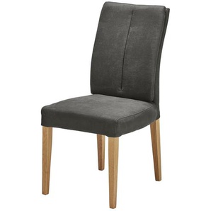 Woodford Polsterstuhl  Badu ¦ grau ¦ Maße (cm): B: 51 H: 98 T: 65