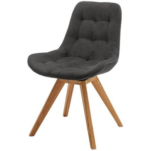 Woodford Esszimmerstuhl  mit erhöhter Sitzkante Bennet ¦ schwarz ¦ Maße (cm): B: 56 H: 84 T: 63.0