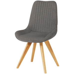 Woodford Polsterstuhl  Bratislava - braun - Materialmix - 56,5 cm - 85 cm - 63,5 cm | Möbel Kraft