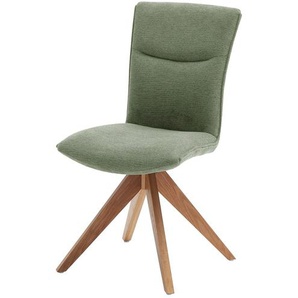 Woodford Polsterstuhl  Christine ¦ grün ¦ Maße (cm): B: 50 H: 93 T: 66