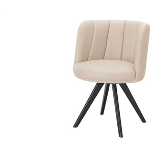 Woodford Polsterstuhl  Cindy ¦ creme ¦ Maße (cm): B: 56,5 H: 83 T: 56.5