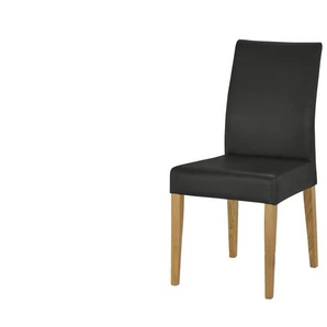 Woodford Polsterstuhl Clara ¦ schwarz ¦ Maße (cm): B: 48 H: 96 T: 57.0