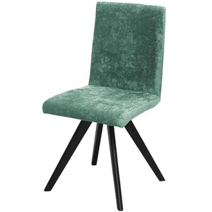 Woodford Polsterstuhl  Colette ¦ grün ¦ Maße (cm): B: 45 H: 88,5 T: 55.0