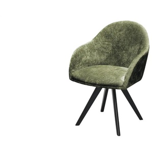 Woodford Polsterstuhl  Cross ¦ grün ¦ Maße (cm): B: 61,5 H: 84,5 T: 62.0