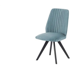 Woodford Polsterstuhl Eloy - blau - Materialmix - 50 cm - 87 cm - cm 59,0 | Möbel Kraft