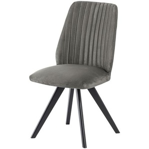 Woodford Polsterstuhl  Eloy ¦ grau ¦ Maße (cm): B: 50 H: 87 T: 59
