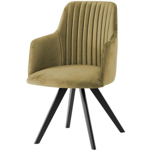 Woodford Polsterstuhl  Eloy ¦ grün ¦ Maße (cm): B: 59 H: 87 T: 59.0