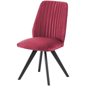 Woodford Polsterstuhl  Eloy ¦ rot ¦ Maße (cm): B: 50 H: 87 T: 59.0