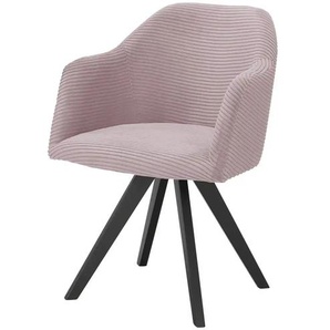 Woodford Polsterstuhl  Felix ¦ rosa/pink ¦ Maße (cm): B: 58 H: 83 T: 64.0
