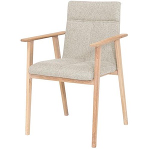 Woodford Polsterstuhl  Inga ¦ beige ¦ Maße (cm): B: 56 H: 87 T: 57.0