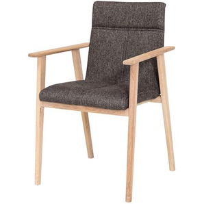 Woodford Polsterstuhl  Inga ¦ braun ¦ Maße (cm): B: 56 H: 87 T: 57.0