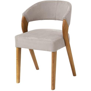 Woodford Polsterstuhl  Marion - silber - Materialmix - 52 cm - 81 cm - 57 cm | Möbel Kraft
