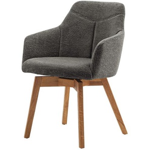 Woodford Polsterstuhl  Merano ¦ grau ¦ Maße (cm): B: 58 H: 83 T: 57