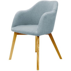 Woodford Polsterstuhl  Vilo - blau - Materialmix - 62 cm - 91 cm - 64 cm | Möbel Kraft