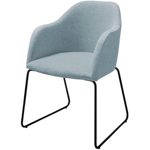Woodford Polsterstuhl  Vilo - blau - Materialmix - 62 cm - 91 cm - 64 cm | Möbel Kraft