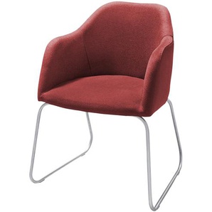 Woodford Polsterstuhl  Vilo ¦ rot ¦ Maße (cm): B: 62 H: 91 T: 64