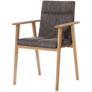 Woodford Polsterstuhl Inga ¦ braun ¦ Maße (cm): B: 56 H: 87 T: 57.0