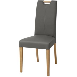 Woodford Esszimmerstuhl  mit Griff Gabi 4 ¦ grau ¦ Maße (cm): B: 47 H: 100 T: 59.0