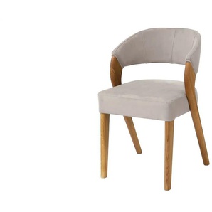 Woodford Esszimmerstuhl Marion - silber - Materialmix - 52 cm - 81 cm - cm 57,0 | Möbel Kraft