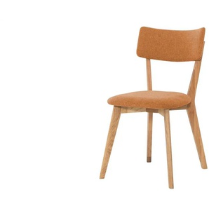 Woodford Polsterstuhl Noci - orange - Materialmix - 49 cm - 86 cm - cm 57,0 | Möbel Kraft