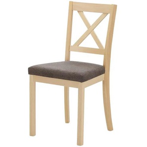 Woodford Polsterstuhl Olivia - braun - Materialmix - 45 cm - 90 cm - cm 51,0 | Möbel Kraft