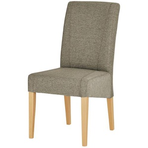 Woodford Polsterstuhl mit Massivholzgestell Silke ¦ beige ¦ Maße (cm): B: 49 H: 98 T: 62.0