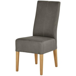 Woodford Esszimmerstuhl mit Massivholzgestell Simone ¦ braun ¦ Maße (cm): B: 47 H: 99 T: 67.0