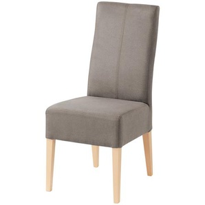 Woodford Esszimmerstuhl mit Massivholzgestell Simone ¦ braun ¦ Maße (cm): B: 47 H: 99 T: 67.0