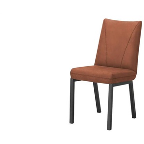 Woodford Polsterstuhl Soras - rot - Materialmix - 45 cm - 89 cm - cm 62,0 | Möbel Kraft