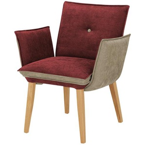 Woodford Esszimmerstuhl  Sunna ¦ rot ¦ Maße (cm): B: 73 H: 87 T: 65.0