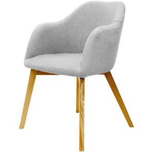 Woodford Polsterstuhl Vilo - grau - Materialmix - 62 cm - 91 cm - cm 64,0 | Möbel Kraft
