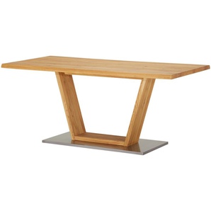 Woodford Säulentisch  Ateno ¦ holzfarben ¦ Maße (cm): B: 90 H: 77