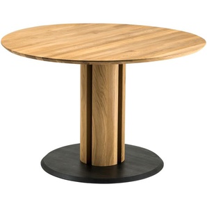 Woodford Säulentisch  rund Rochelle ¦ holzfarben ¦ Maße (cm): H: 76  Ø: 120