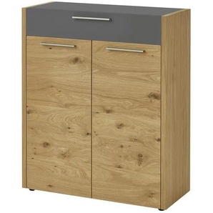 Woodford Schuhkommode  Lina ¦ holzfarben ¦ Maße (cm): B: 86 H: 103 T: 37.0