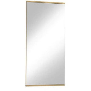 Woodford Spiegel 41 x 82 cm Vista ¦ holzfarben ¦ Glas,Aluminium,Holz ¦ Maße (cm): B: 41 H: 82 T: 2.5