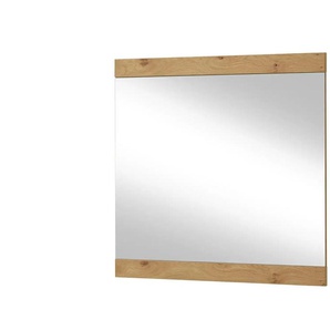 Woodford Spiegel 84 x 83 cm Lina ¦ holzfarben ¦ Glas,Aluminium,Holzwerkstoff ¦ Maße (cm): B: 84 H: 83 T: 2.0