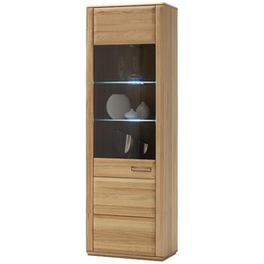 Woodford Vitrine  Dio ¦ holzfarben ¦ Maße (cm): B: 69 H: 209 T: 38.0