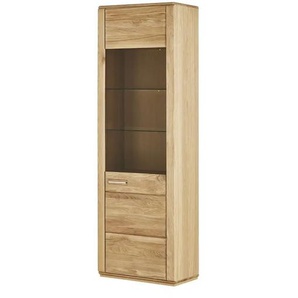 Woodford Vitrine Dio - holzfarben - Materialmix - 69 cm - 209 cm - cm 38,0 | Möbel Kraft