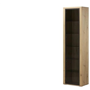 Woodford Vitrine  Malaga ¦ holzfarben ¦ Maße (cm): B: 58 H: 209 T: 38.0