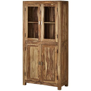 Woodford Vitrine  Palu ¦ holzfarben ¦ Maße (cm): B: 90 H: 180 T: 41.0