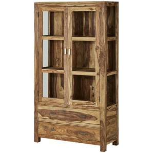 Woodford Vitrine  Palu ¦ holzfarben ¦ Maße (cm): B: 100 H: 180 T: 40.0