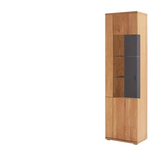 Woodford Vitrine  Rosiro ¦ holzfarben ¦ Maße (cm): B: 60 H: 209 T: 37.0