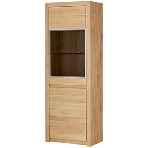 Woodford Vitrine  Solano ¦ holzfarben ¦ Maße (cm): B: 70 H: 192 T: 41